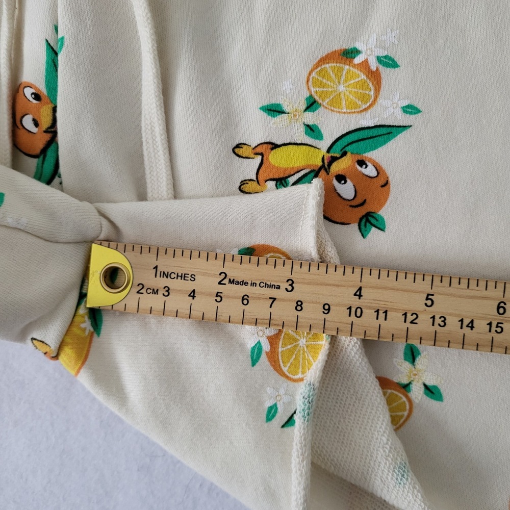 Disney Parks Orange Bird Drawstring Shorts Womens M Epcot Vacation Resort Wear - Picture 6 of 9